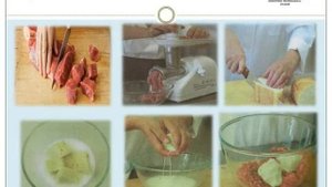Тема урока "Приготовление натуральной рубленой и котлетной массы из мяса и полуфабрикатов из нее"