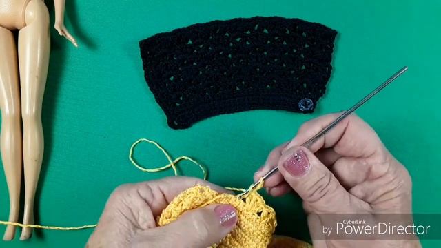 Межсезонье. Ажурное осеннее пальто для Барби. Урок вязания. Crochet Barbie.