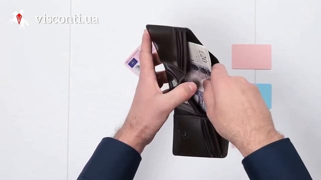 Мужской Кошелек Visconti Ht18 Compton Heritage Кожаный Аксессуар смотреть онлайн