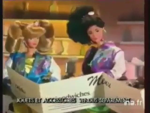 1987 Реклама куклы Барби Маттел Mattel Barbie and the sensations Barbie