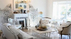 КРАСИВЫЙ  И НЕЖНЫЙ ИНТЕРЬЕР ГОСТИНОЙ В СТИЛЕ ПРОВАНС И ШЕББИ ШИК.?????