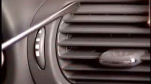 Снятие центрального дефлектора w203