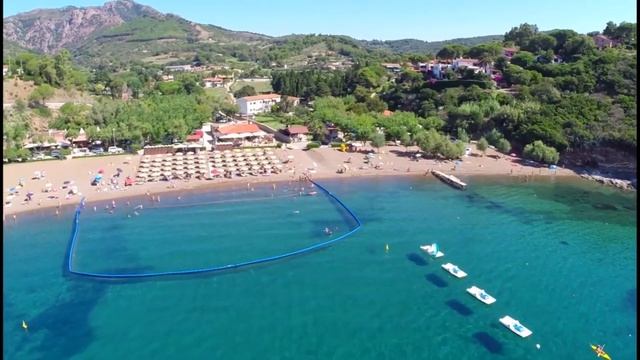 Эльба, Италия | Пляжи, курорты, природа, места, города | Видео 4к | Остров Эльба что посмотреть
