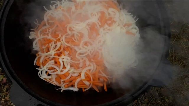 Узбекский Плов в Казане