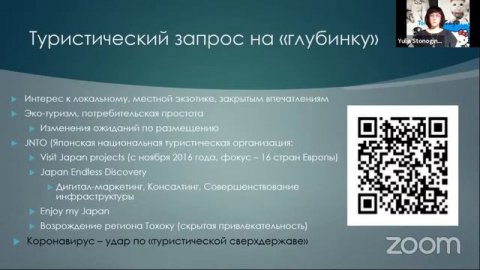 Японский опыт продвижения локальных проектов. Юлия Стоногина