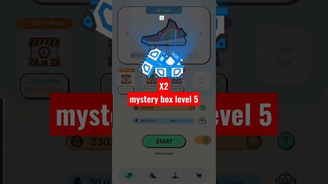 STEPN MYSTERY BOX LEVEL 6 +100% PROFIT X2 сундук