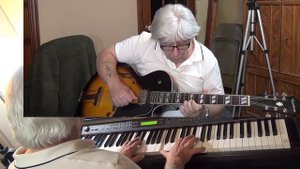 A Man And A Woman ( Un homme et une femme ) Jazz guitar & piano cover ( Francis Lai )