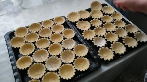 КОРЗИНОЧКИ ПЕСОЧНЫЕ С КРЕМОМ