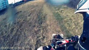 Погоня за Питбайком | Угнал от ментов на питбайке