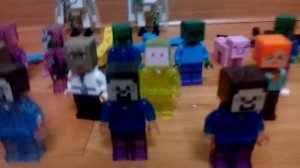 Лего человечки майнкрафт  обзор