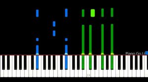 Stevie Wonder - I Just Called To Say I Love You Piano Tutorial