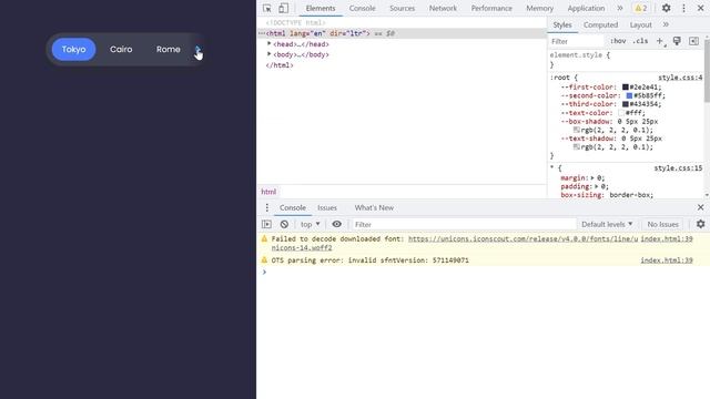 Responsive Horizontal Scrollable & Draggable Tab Menu | With Tab Content - Html, CSS & Javascript