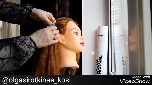 Видео-урок.Коса Водопад.Waterfall Braid смотреть онлайн