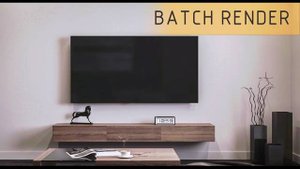 3.0.7. Batch render (Визуализация нескольких камер)