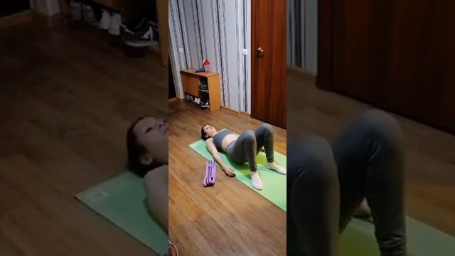 Тренировка попы для девушек, запись прямого эфира из инстаграма