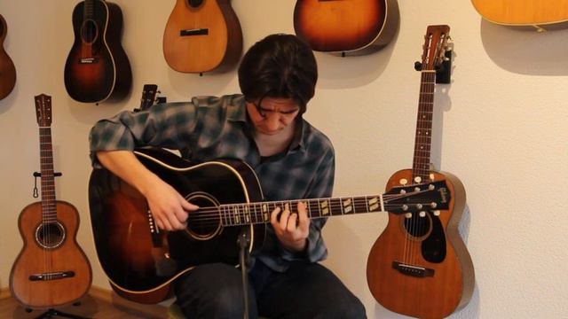 Gibson Southern Jumbo (SJ) 1953 - what a nice vintage beauty ... смотреть онлайн