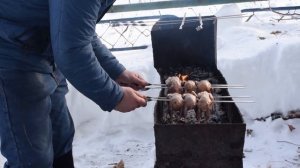 Перепела на мангале / лучший рецепт перепелов