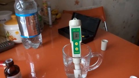 Влияние перекиси водорода на ОВП воды