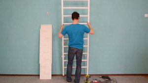 Сборка шведской стенки (с новым креплением)