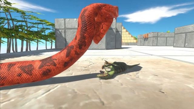 DEINONYCHUS VS ALL REPTILES  - ANIMAL REVOLT BATTLE SIMULATOR