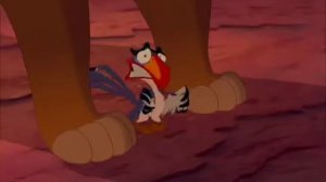 Шрам, Муфаса, Зазу.Король лев. Украинский