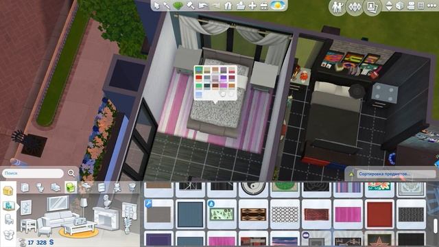 Строительство The Sims 4 || Эварис Эйкз #6 || Спальня родителей