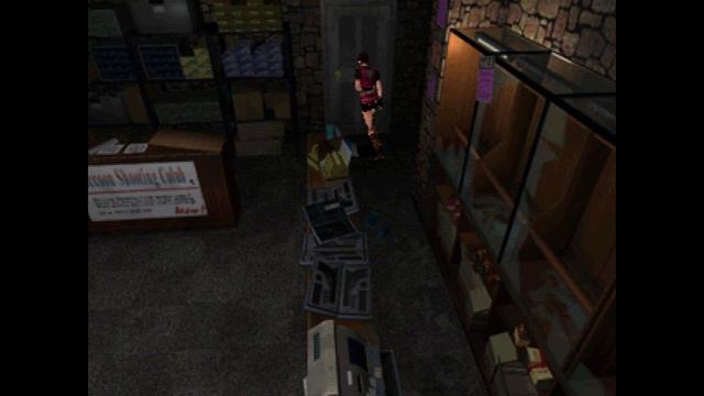 Resident Evil 2 (озвучка от Вектор) - Начало игры за Клэр