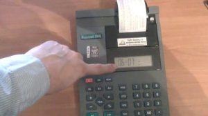 ЧПМ Меркурий 130, программирование заголовка чека