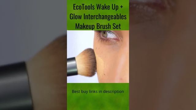 EcoTools Wake Up Glow Interchangeables Makeup Brush Set with Case