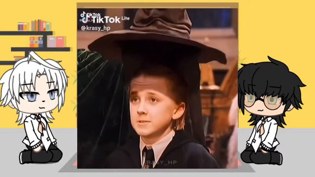 Гарри Поттер( ести яой Драрри) реакция Гарри и Драко делать 2 часть? смотреть онлайн