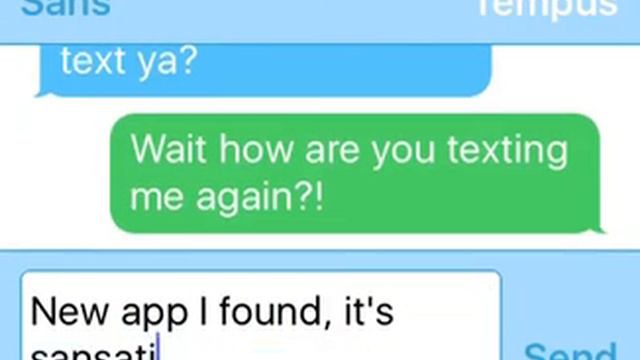 Sans texting Tempus (Undertale Au) TEST RUN смотреть онлайн