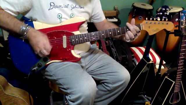 1966 1967 FENDER MUSICMASTER II OLD AMERICAN FLAG REFINISH смотреть онлайн