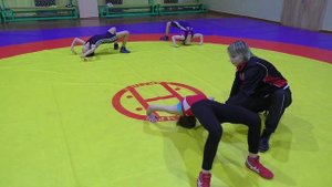 Вольная борьба. Обучение. Как правильно качать шею.