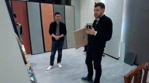 Каменный шпон из Китая _ Обзор фабрики _ Мебельный тур онлайн