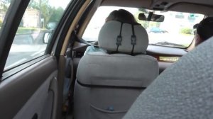 Сдача практического экзамена в ГИБДД.