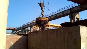 Электромагнит на мостовом кране