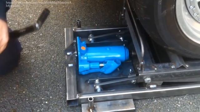 Автомобильный домкрат подьемник своими руками смотреть онлайн