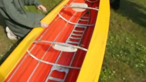 Переделанные замковые стрингера байдарки Таймень