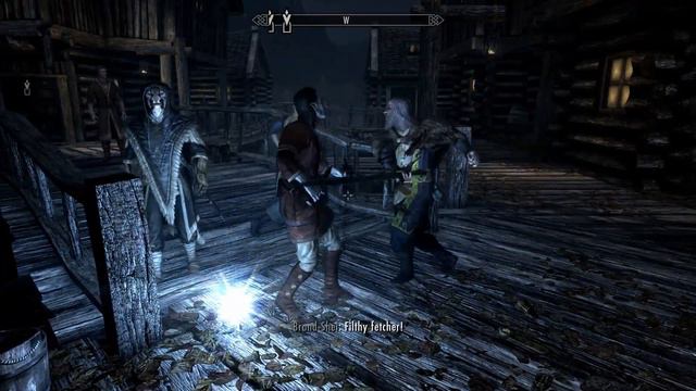 Skyrim SE NPC Deathmatch - Vulwulf VS Brand-Shei VS Haelga