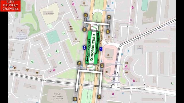 Станции Московского метрополитена | Коломенская