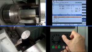 SINUMERIK 808D Tutorial Turning Part 18 - Machining pieces