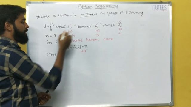 Python Programming (Part - 30) Example Program on dictionary