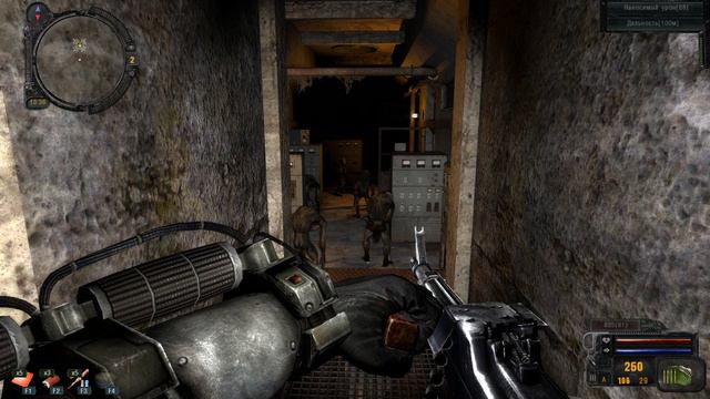 S.T.A.L.K.E.R.  Call of Pripyat . Уничтожение логова кровососов подручными методами