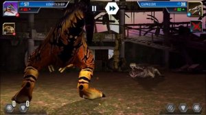 Битва динозавров. Набор Динозавр "Капрозух" в игре Jurassic World: The Game