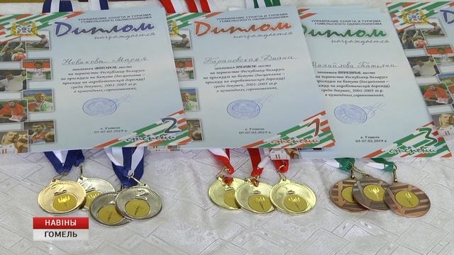 Первенство по прыжкам на акробатической дорожке завершилось в Гомеле смотреть онлайн