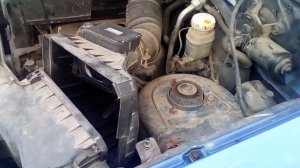 Mitsibishi Pajero Pinin - замена воздушного фильтра