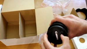 Canon lens EOS 24-105mm f/4 IS L Unboxing / Распаковка обьектив Кенон