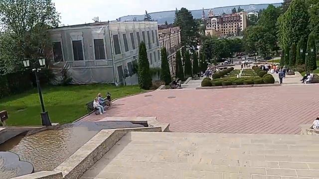 Кисловодск. Каскадная лестница. 3.06.2023 г.