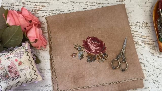Начинаю семплер/ Вышивально-швейный ВЛОГ №5/ Blackbird Designs/ Antique Sampler Reproduction/ PANNA