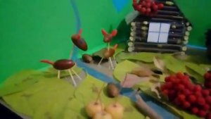 Поделка для садика осень